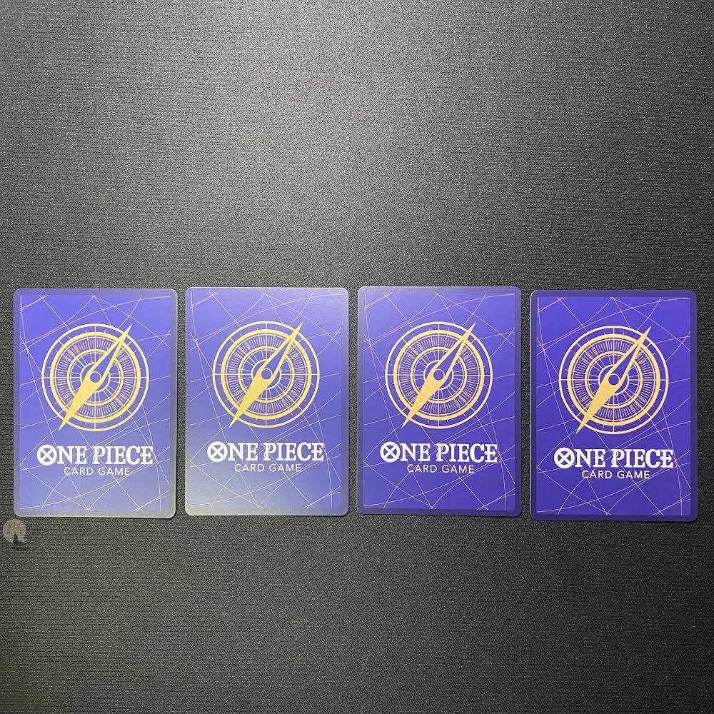 ROMANCE DAWN Bartholomew Kuma R set of 4 (one has an early scratch)