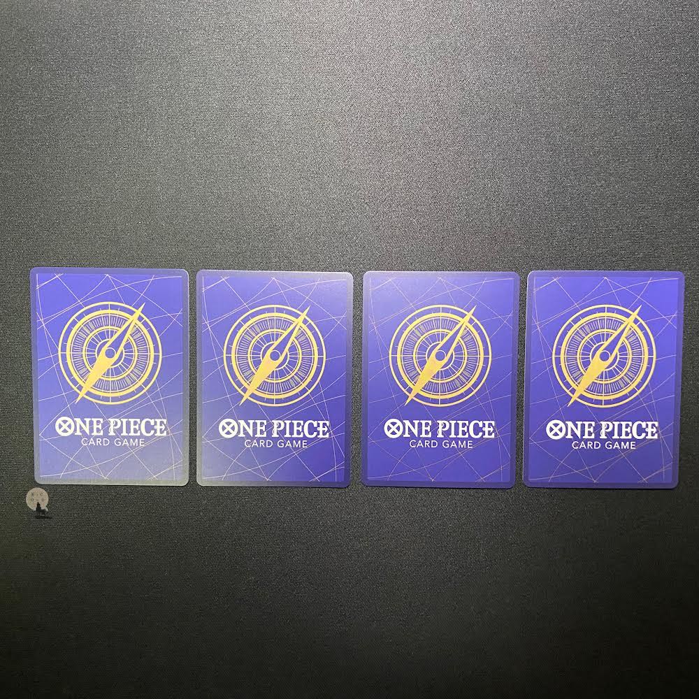 ROMANCE DAWN Denjiro R set of 4 (2 have initial scratches)