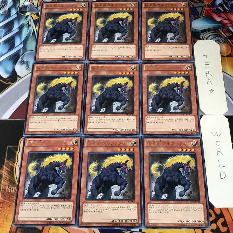 極星獣グルファクシ 2 レア 9枚セット てら