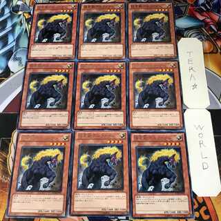 極星獣グルファクシ 3 レア 9枚セット てら