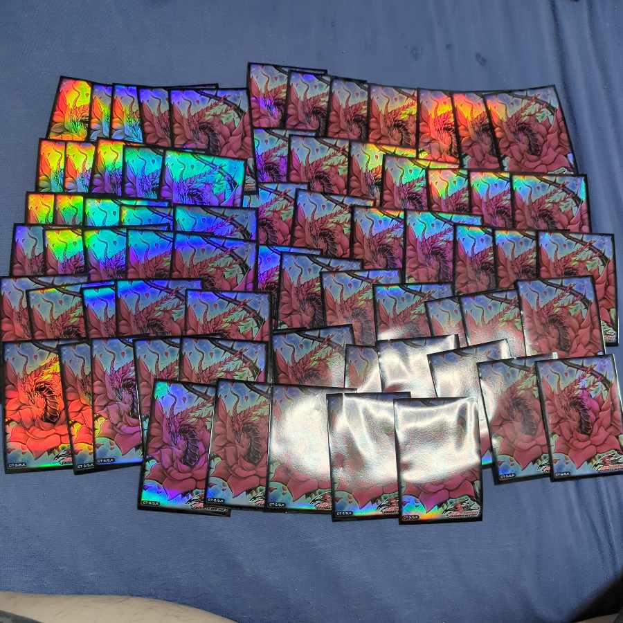 Black Rose Dragon Sleeve, 70 sheets