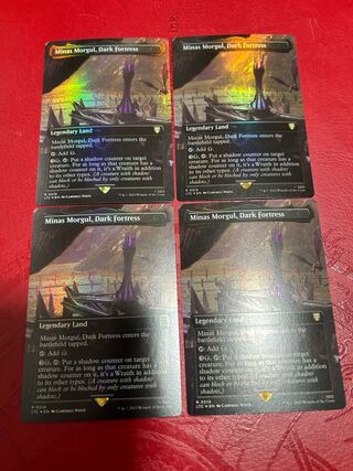Minas Morgul, Dark Fortress foil Price for 1 sheet. 1枚