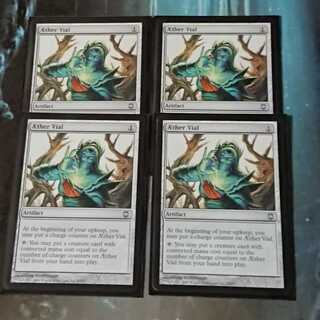 【MTG】霊気の薬瓶　4枚セット
