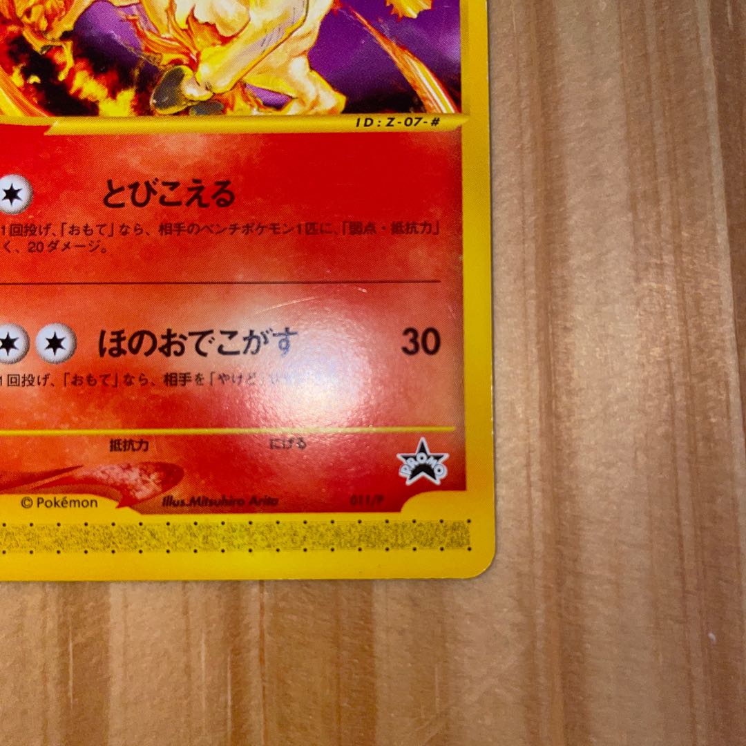 Rapidash Promo Pokémon Cards 1枚