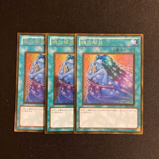 e261 Soul Release Gold Rare Set of 3 Yu-Gi-Oh!
