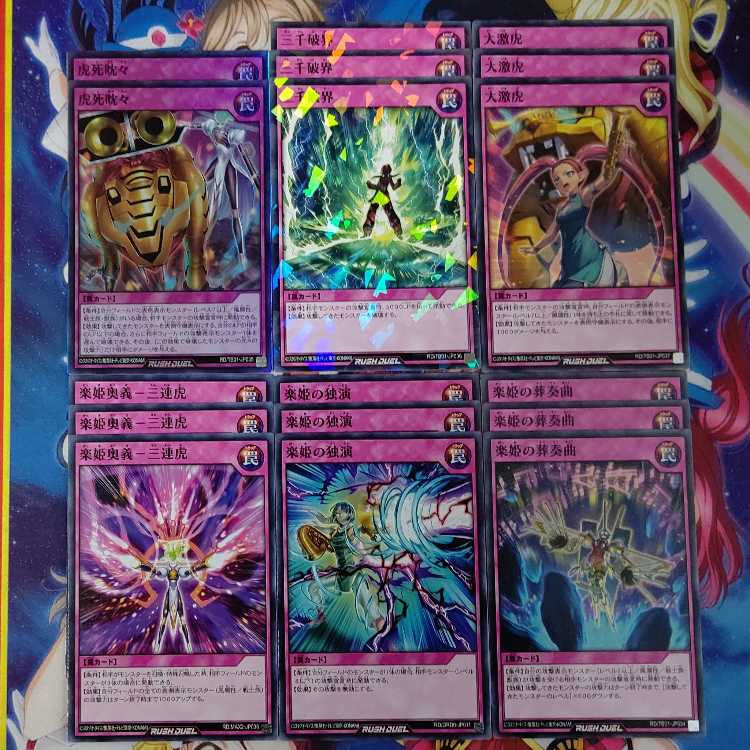 (63+5 pieces) Raku-hime Raku-ki set [Raku instrumental performance]. 5枚