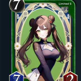 Green Beast Duplicate When Dead, 3 damage to opponent leader S Card