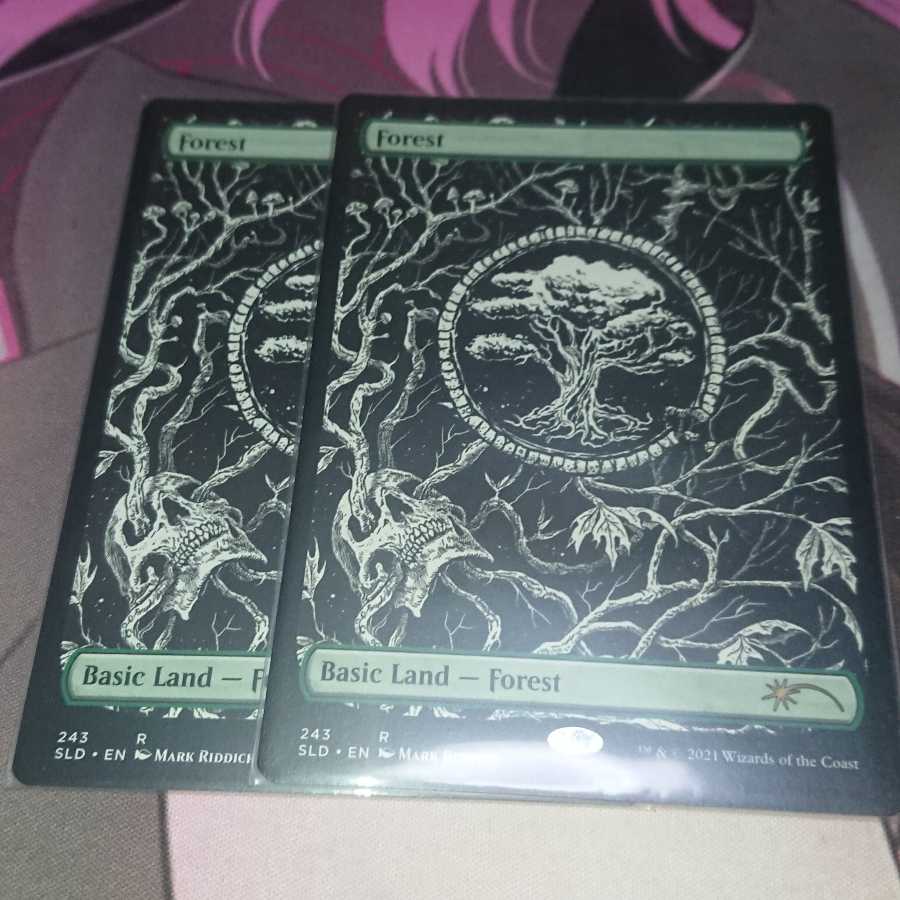 森 secret lair 2枚 2枚