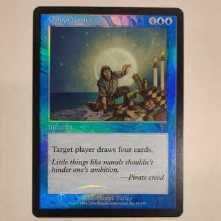 7ED] foil Opportunity [English