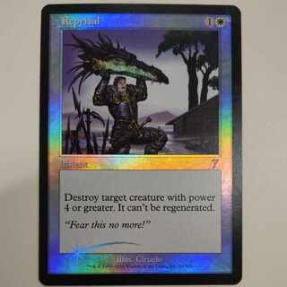 7ed] foil Reprisal [English].