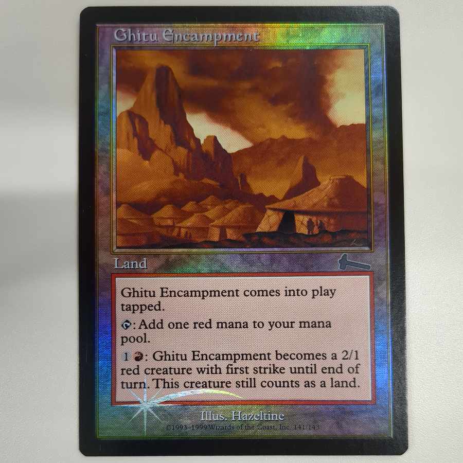 ULG] foil Ghitu Encampment [English