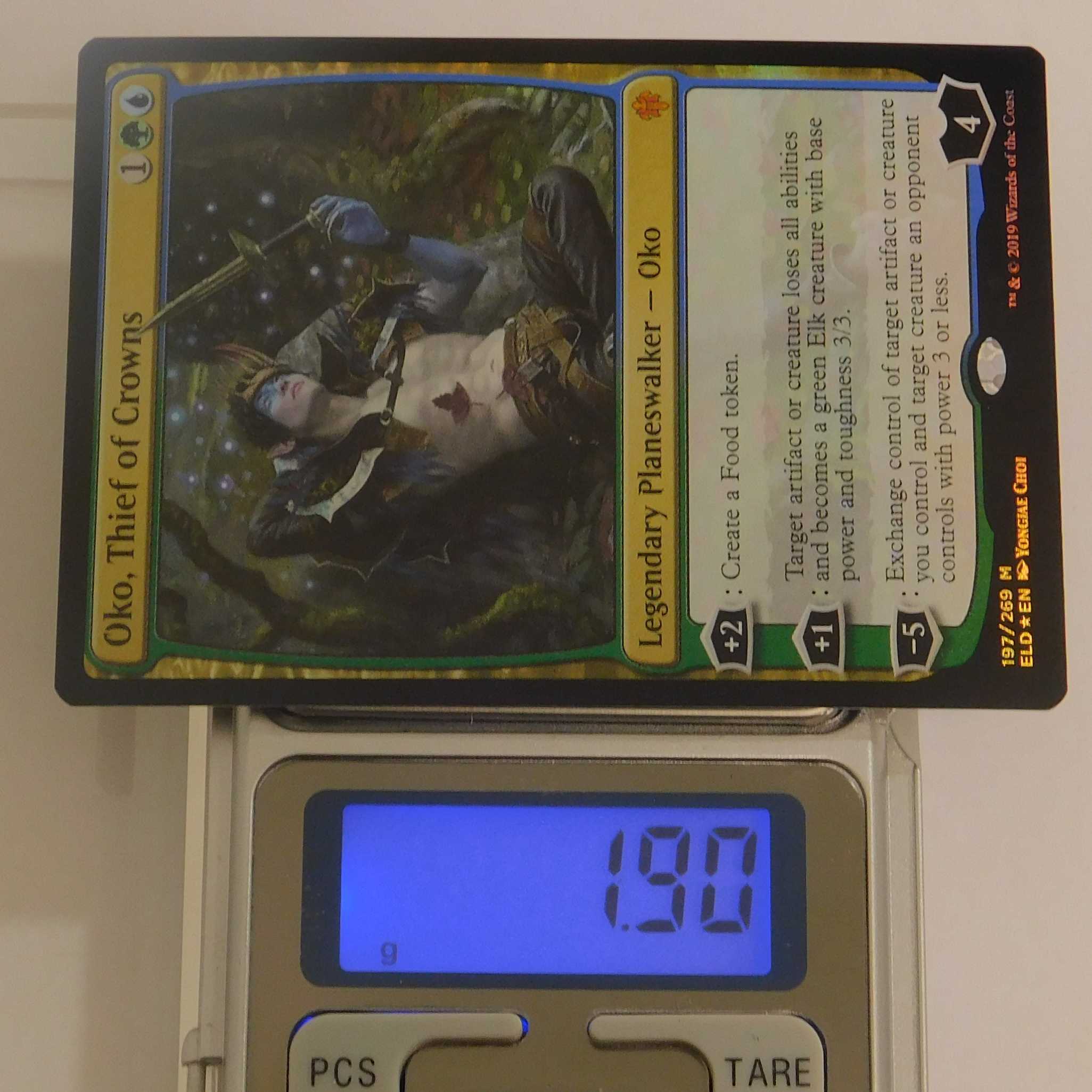 王冠泥棒、オーコ 通常版Foil 英4枚 ②