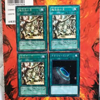 即発送 魔法族の里 テラフォーミング 計4枚 ぽんこつ魔法①