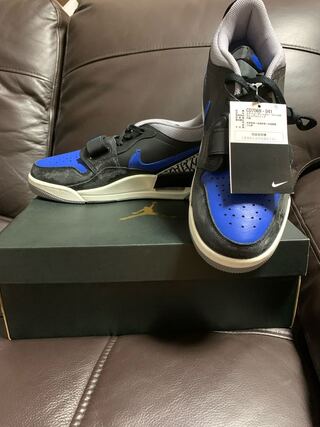 New NIKE Nike Sneakers Size: 27.0cm AIR JORDAN LEGACY 312 LOW (CD7069-041) 2019 Air Jordan Legacy 312 Black Blue 28.5cm 28.5cm
