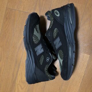 Stone Island x New Balance 991V2 "Black Oleana" 27.5cm