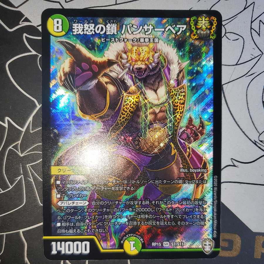 Chains of My Anger Panther Bear