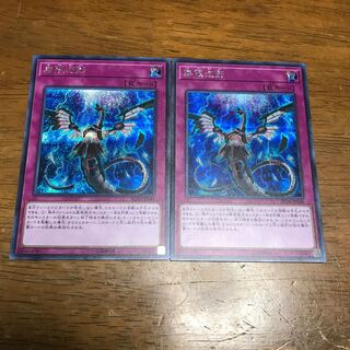 遊戯王　無限泡影　2枚 シークレットレア　シク