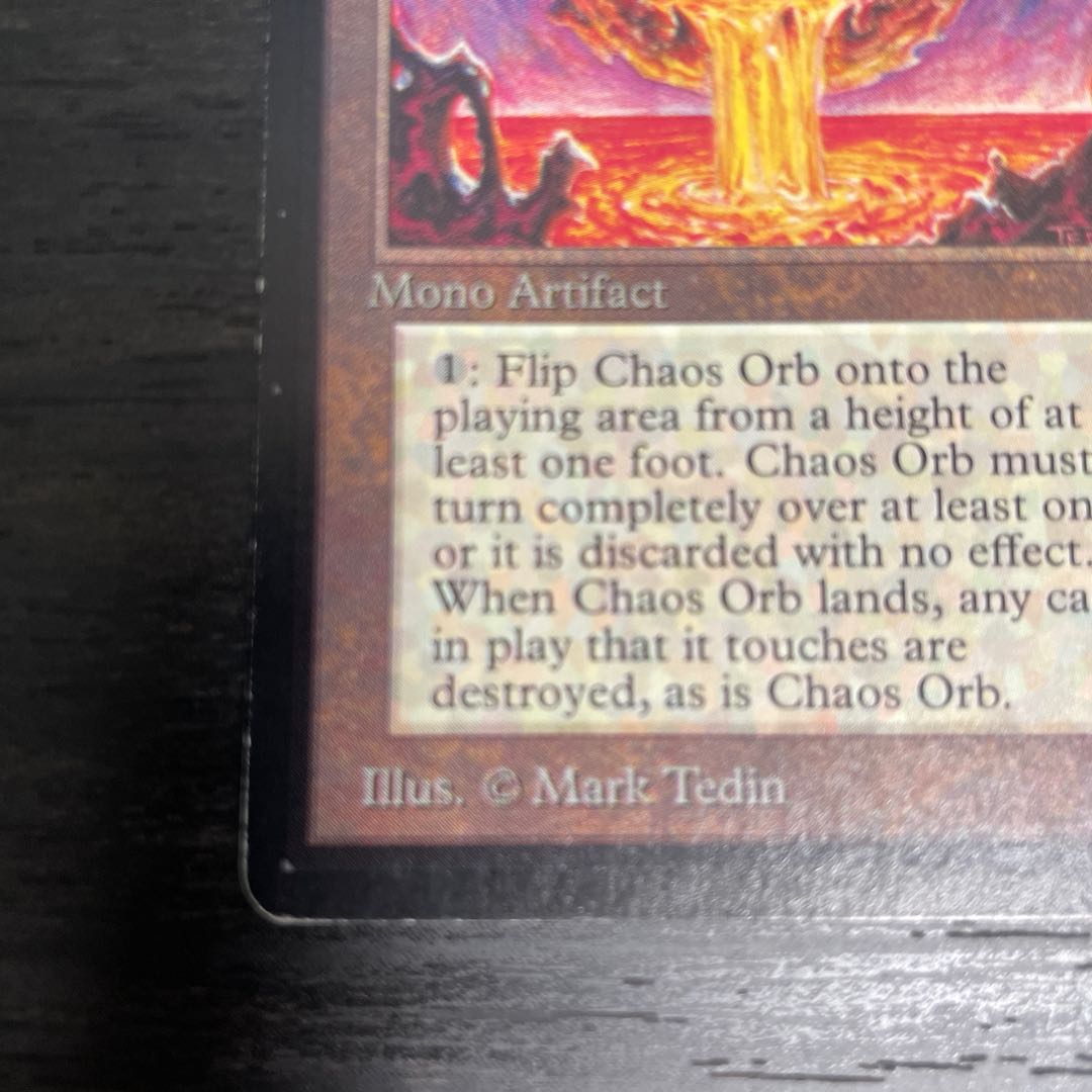マジック：ザ・ギャザリング Chaos Orb LEB Inked Chaos Orb (Not Tournament Legal) | 30th Anniversary Edition