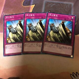 神の宣告 N 3枚