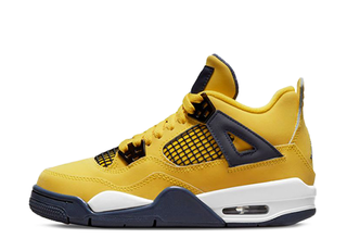 Nike Air Jordan 4 Retro "Lightning" Tour Yellow/Ho Wight Dark Snubbull Grey 27.5cm