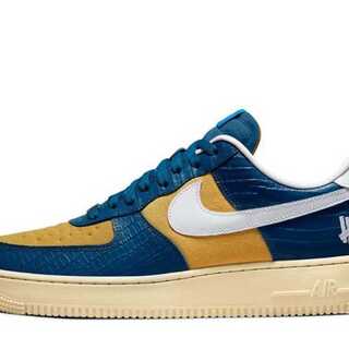 Undefeated x Nike Air Riryoku1 Low "Five on It" Yellow/Snubbull 30cm