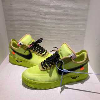 Off Ho Wight x Nike Air Riryoku 1 Low "Bolt/Black" 25.5cm