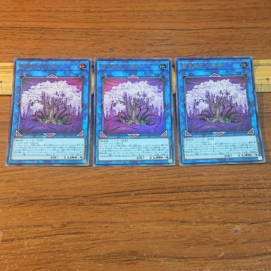 Sunavalon Dryatrentiay Ultra Rare JP034 3 copies 3枚