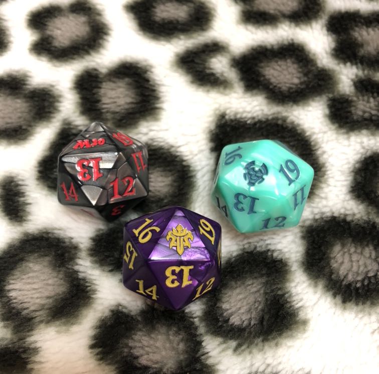 バンドルダイス3種セット＋チャンドラプレイマット