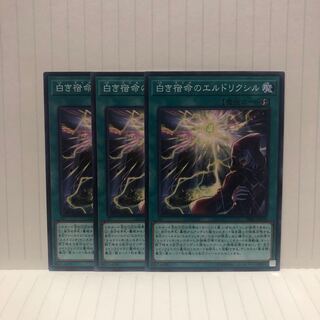 白き宿命のエルドリクシル　ノーマル　3枚　マホ子