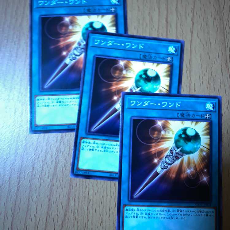 3 pieces! Wonder Wand STRUCTURE DECK -Spirit Charmers-.