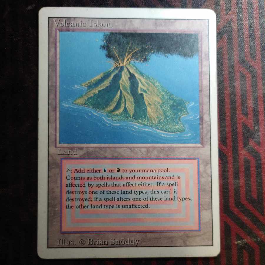 Volcanic island [A].