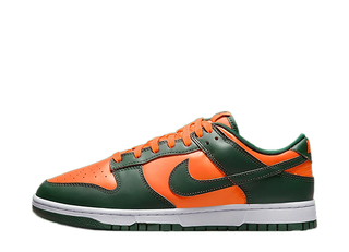 Nike Dunk Low "Miami Hurricanes" Team Green/Team Orange-HoWight 27cm