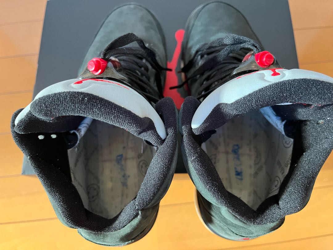 ナイキ ウィメンズ エアジョーダン5 ゴアテックス "オフノワール" オフノワール/ファイヤーレッド/ブラック 27.5cm