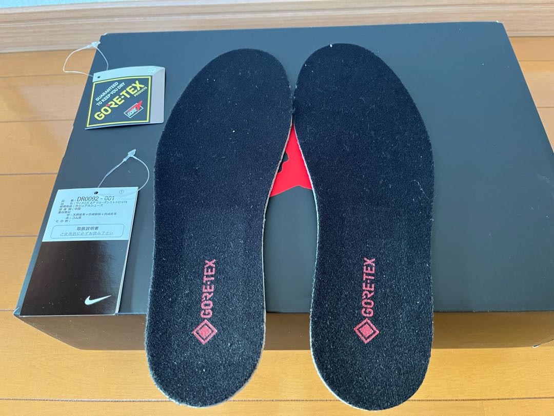 ナイキ ウィメンズ エアジョーダン5 ゴアテックス "オフノワール" オフノワール/ファイヤーレッド/ブラック 27.5cm