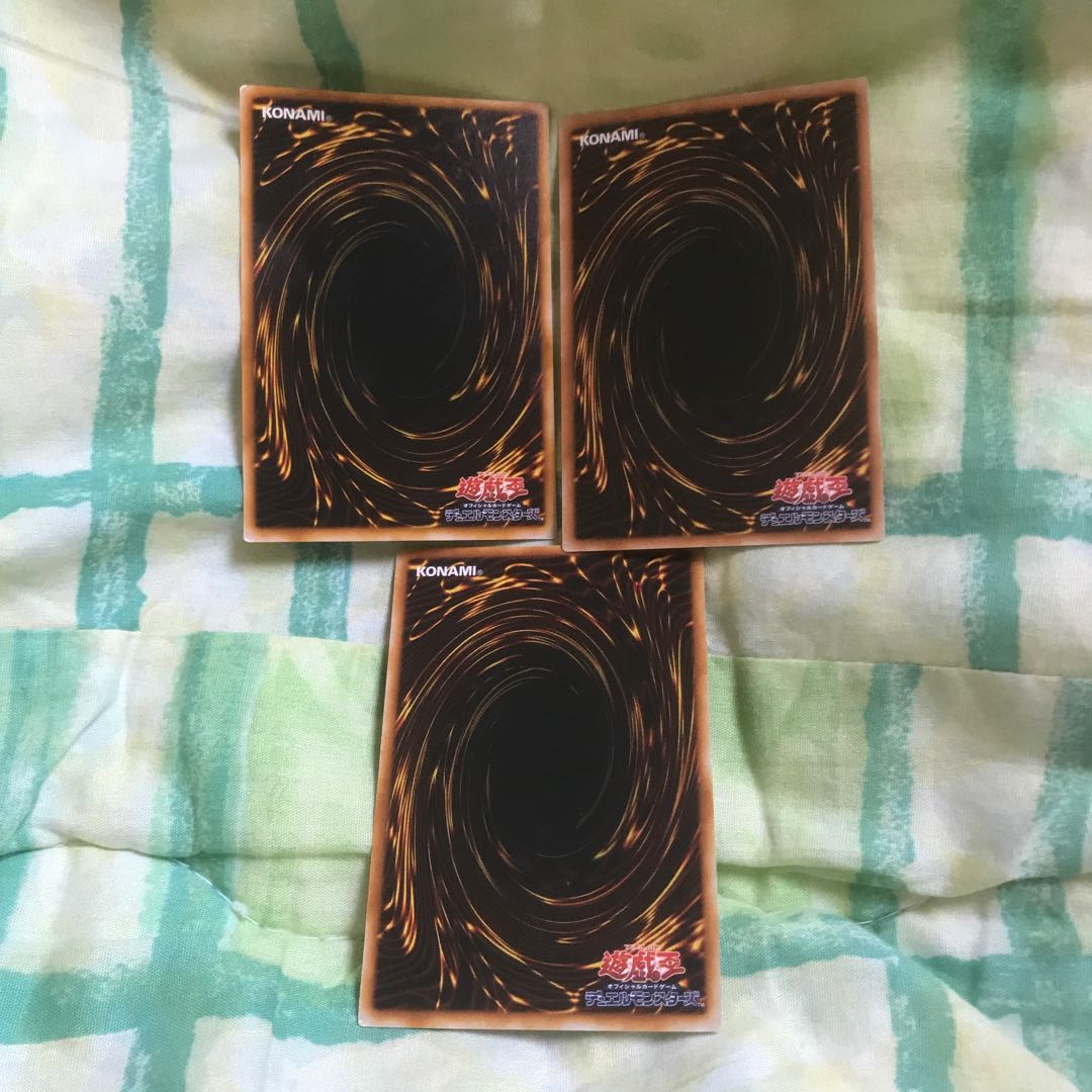 遊戯王★螺旋槍殺★レア三枚★