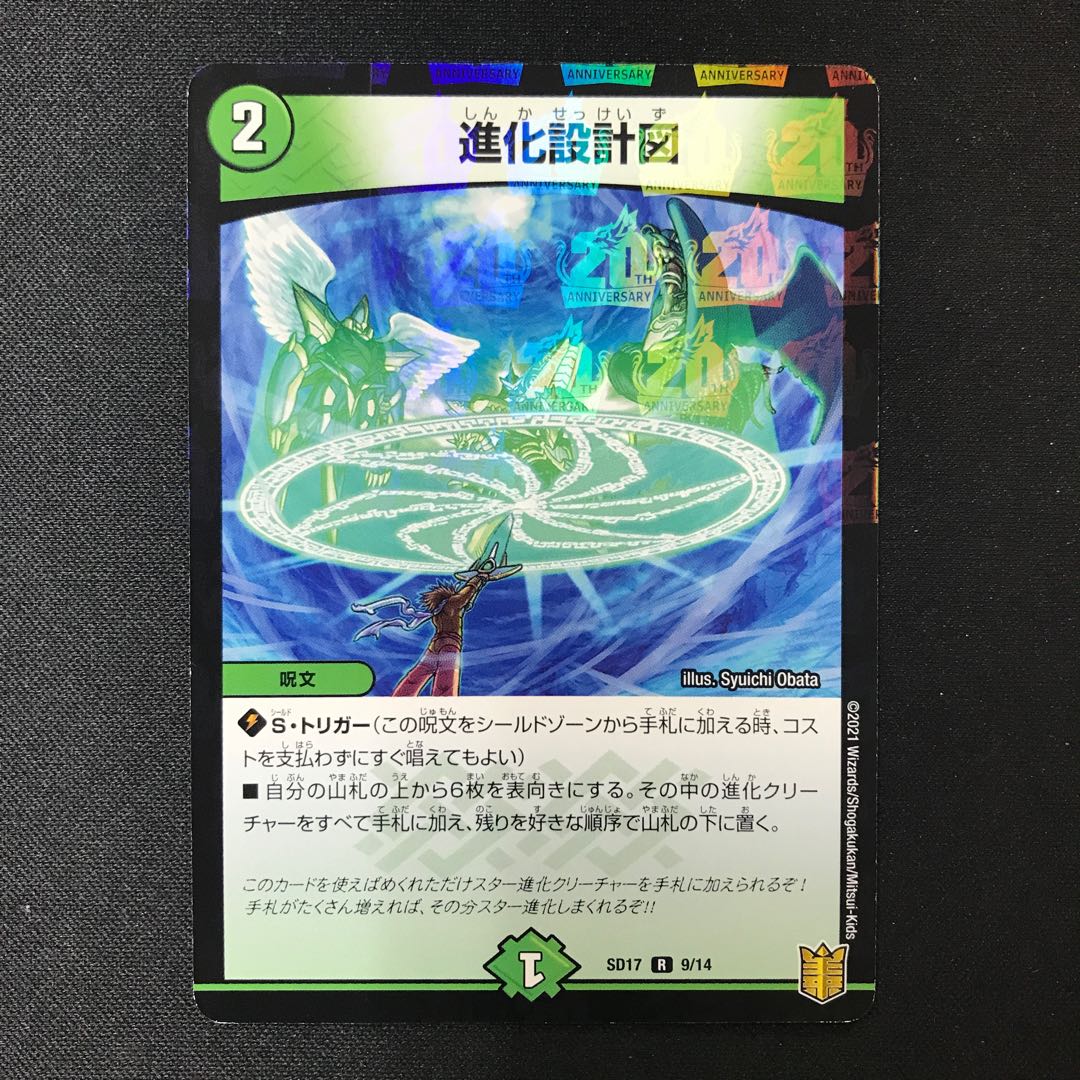 Evolutionary blueprint R-foil 9/14