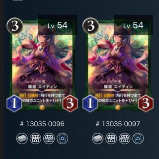 蝶姫 エイディン 2枚セット(スピあり)