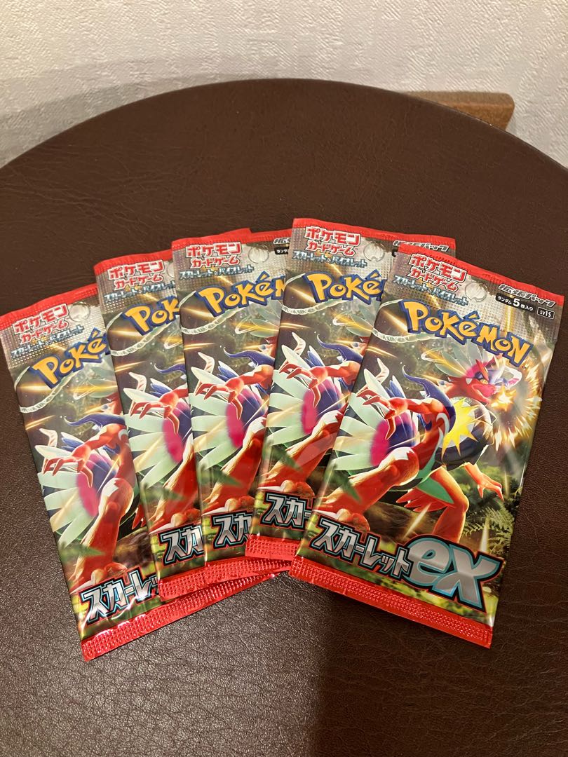 スカーレットex 未開封パック PK-579