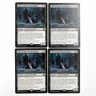 Graveyard Trespasser Rare 104/277 Innistrad: Hunting During True Night Doitsu Language Set of 4
