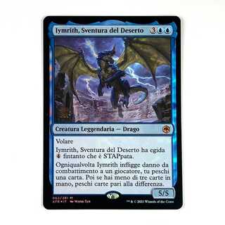 Iymrith, Desert Doom Myth Rare 62/281 Forgotton Realm Exploration Italian Preli