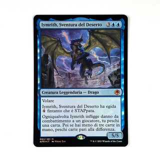 Iymrith, Desert Doom Myth Rare 62/281 Forgotton Realm Exploration Italian Promo Pack