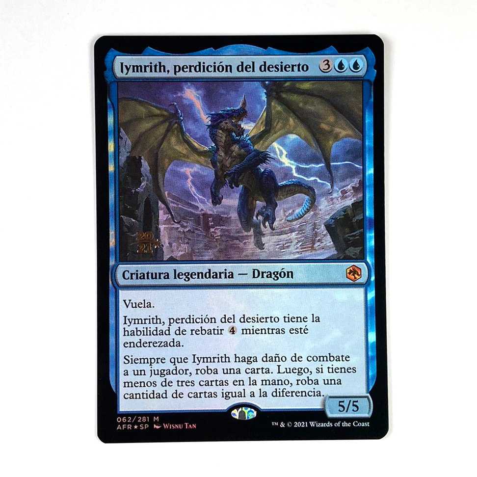 Iymrith, Desert Doom Myth Rare 62/281 Forgotton Realm Exploration Spanish Preli