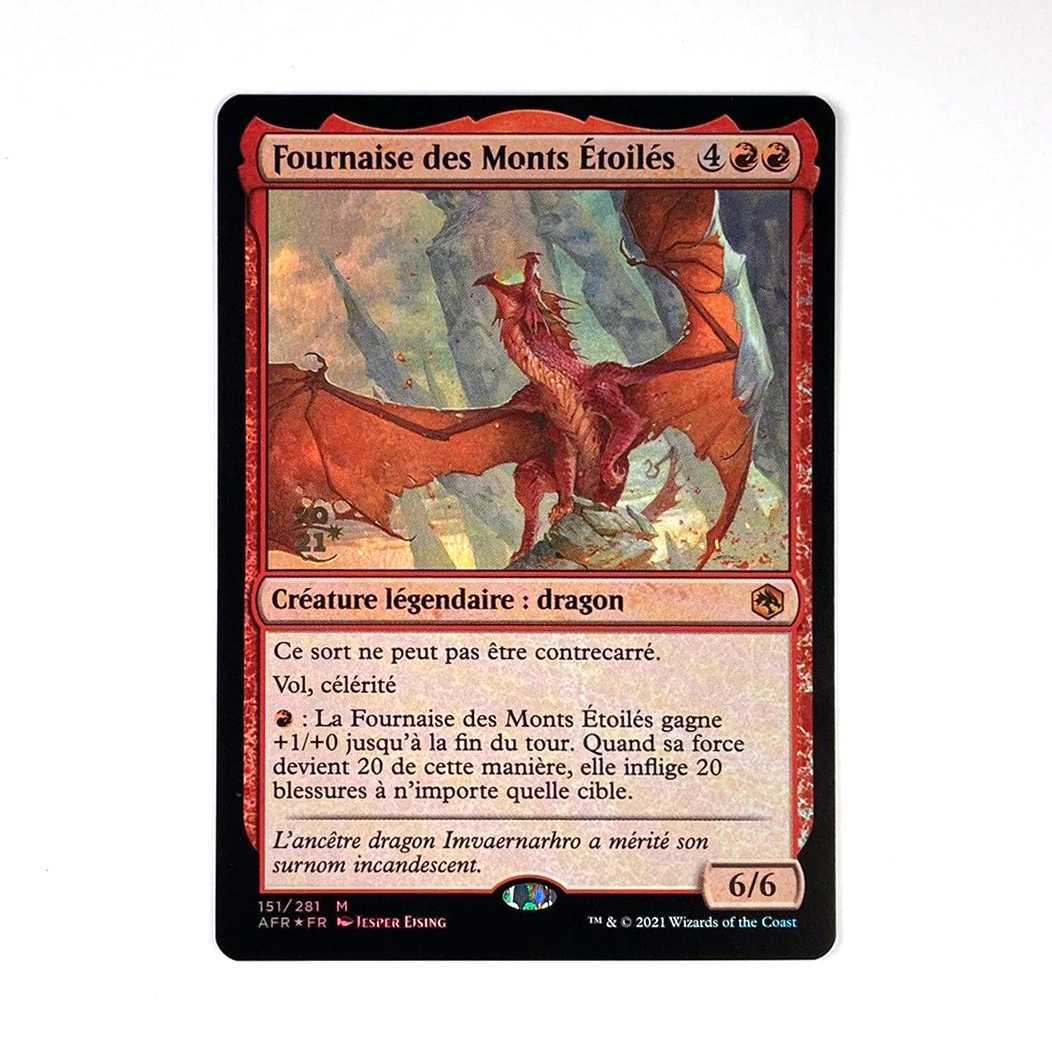 Inferno of the Star Mounts Myth Rare 151/281 Forgotton Realm Exploration French Preli