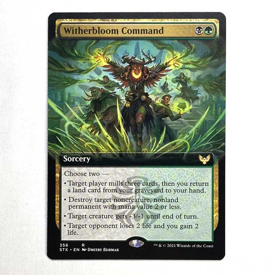 Witherbloom Command Rare 356/275 Strixhaven: Institute of Magic Extended English