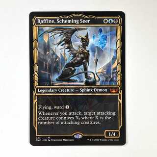Machinate seer, Rafine Myth Rare 327/281 New Capena Street Corner English