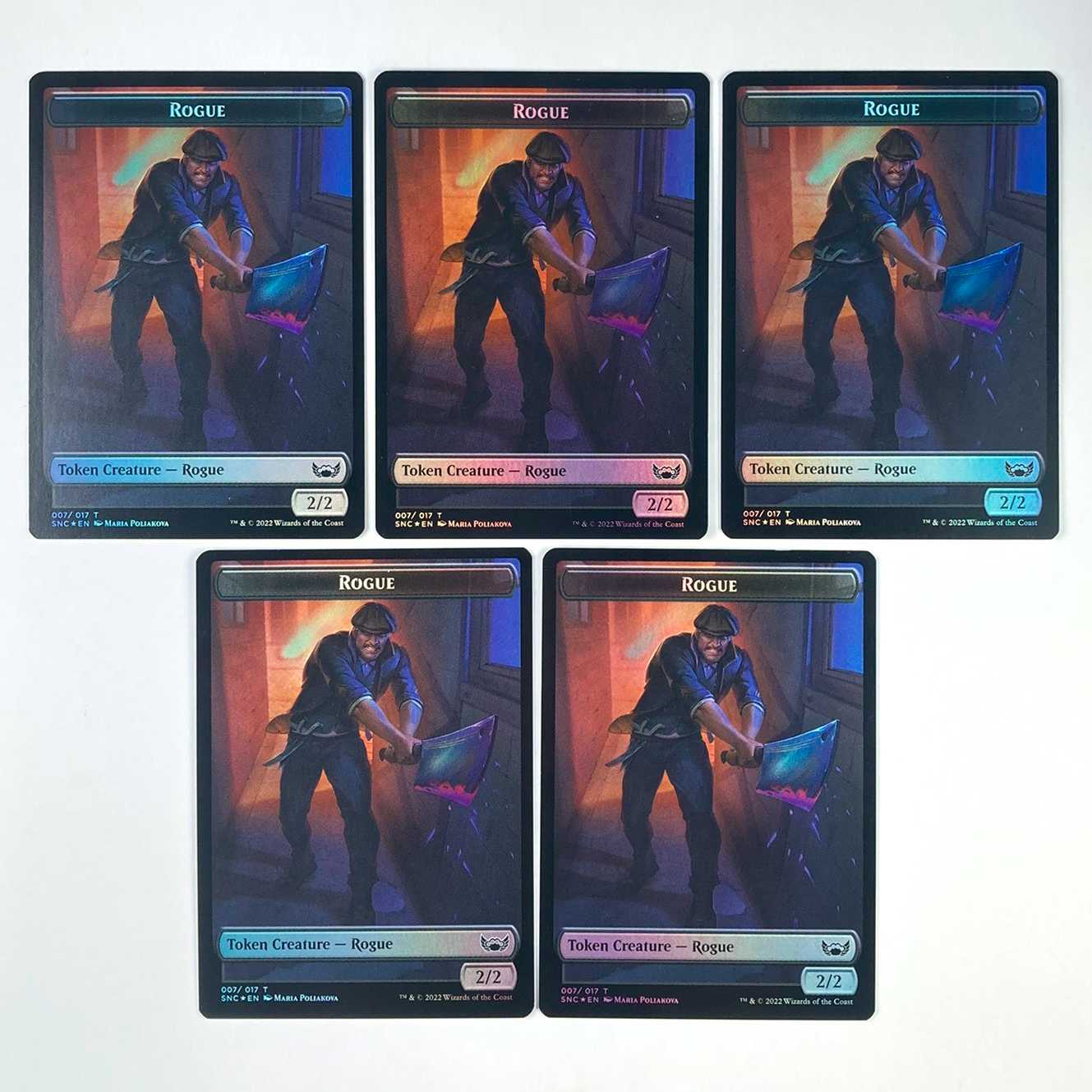 デビル / ローグ 両面トークン 英語 Foil 10枚