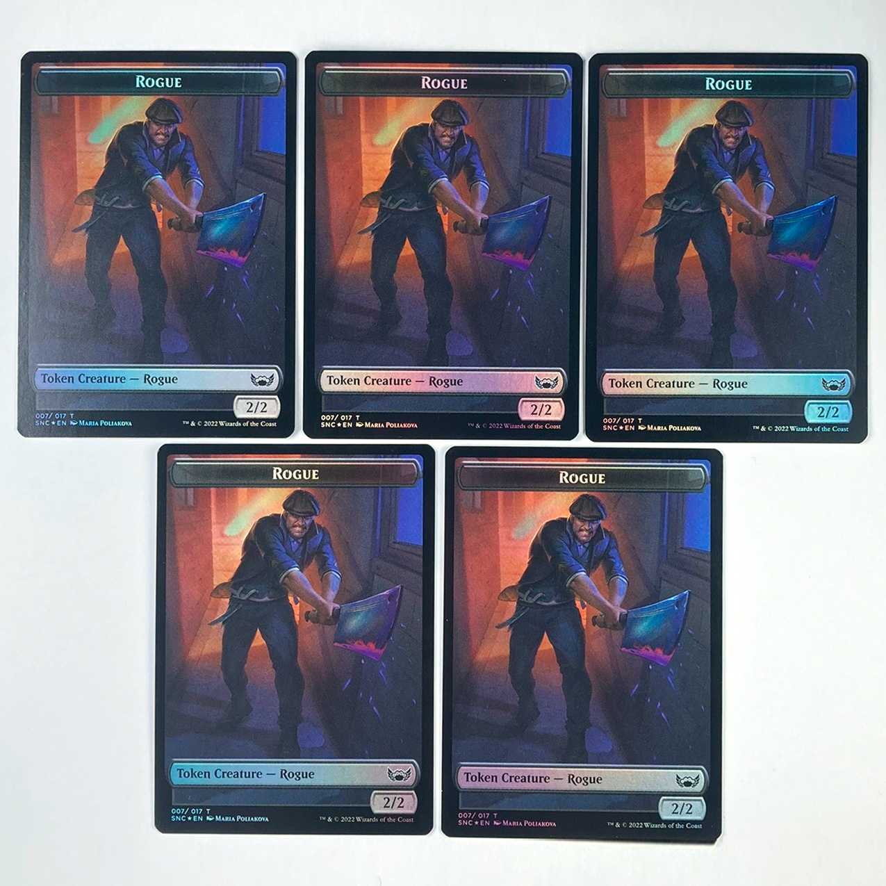 デビル / ローグ 両面トークン 英語 Foil 10枚