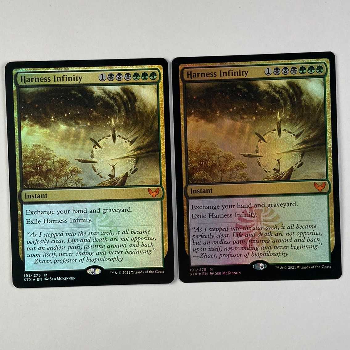 無限性の支配 神話レア 191/275 ストリクスヘイヴン:魔法学院 英語 Foil 2枚セット
