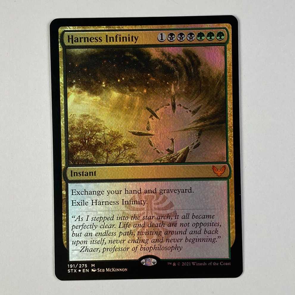 無限性の支配 神話レア 191/275 ストリクスヘイヴン:魔法学院 英語 Foil