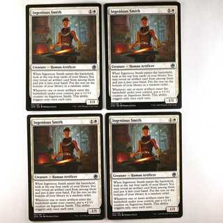 巧妙な鍛冶 アンコモン 21/281 フォーゴトン・レルム探訪 英 4枚